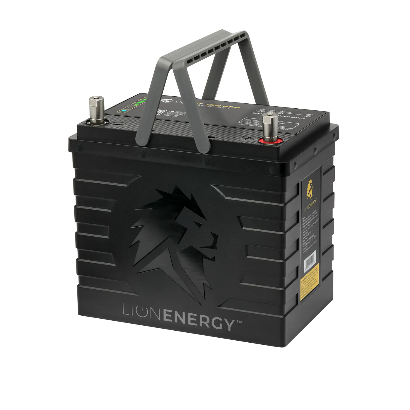 Lion UT™ 1300 BT 12V Lithium Battery | 105Ah (1,344Wh) LiFePO4 | Bluetooth | Lifetime Warranty
