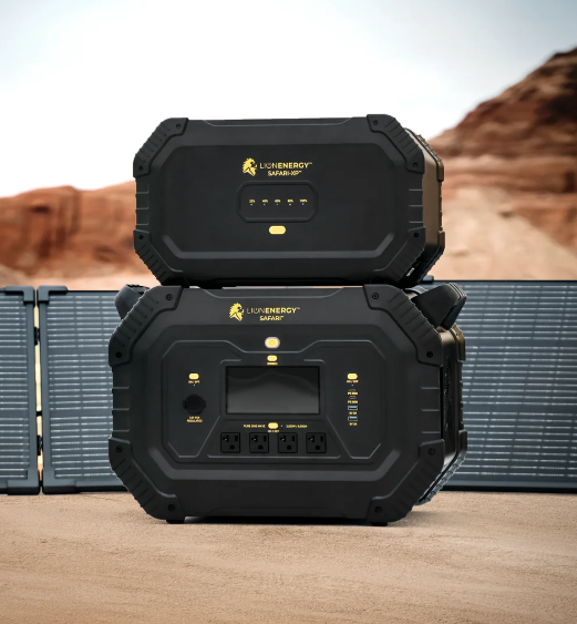 Lion Safari™ XP Expansion Pack | 2,688Wh LiFePO4 | Triples Safari Power to 4,300Wh Total