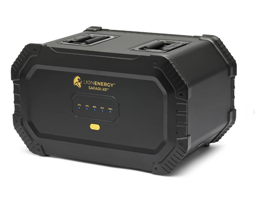 Lion Safari™ XP Expansion Pack | 2,688Wh LiFePO4 | Triples Safari Power to 4,300Wh Total