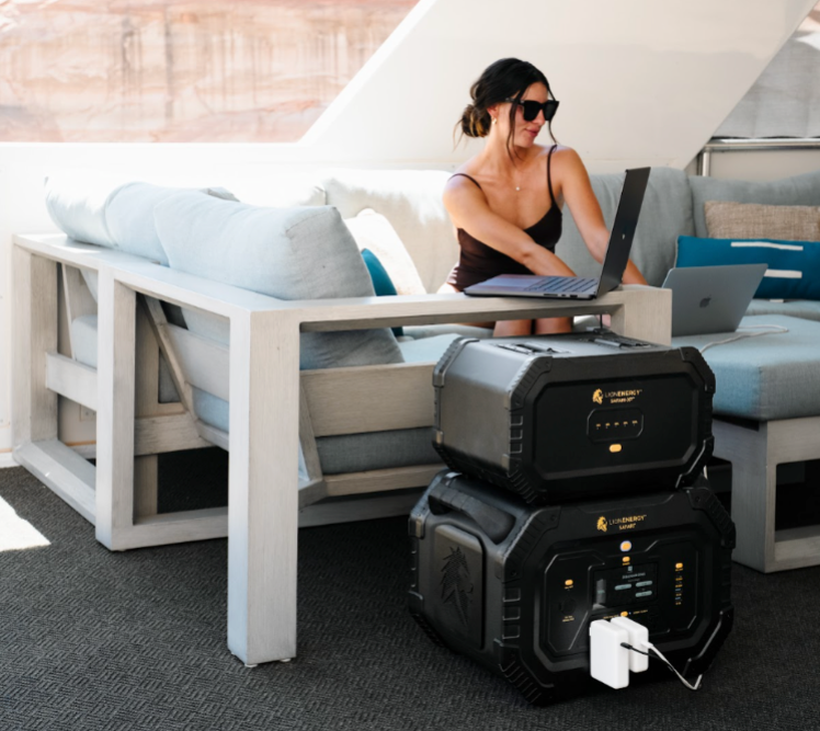 Lion Safari™ Portable Power Station | 1,612Wh LiFePO4 | 3,000W Inverter | RV Ready