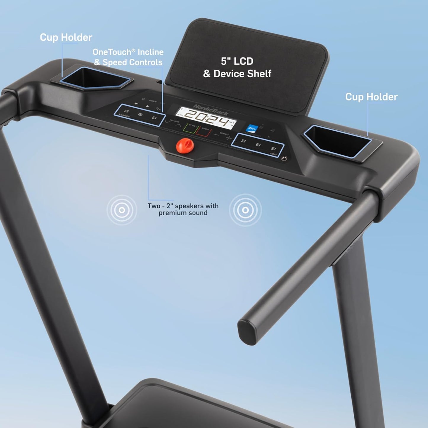 StrideForm S9 Scenic Smart Treadmill
